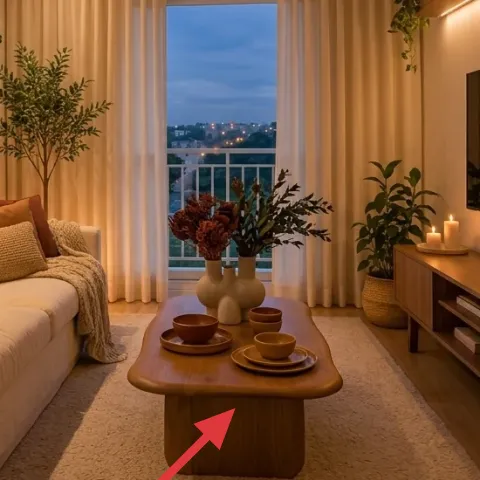 Area rug (jute-style look)
